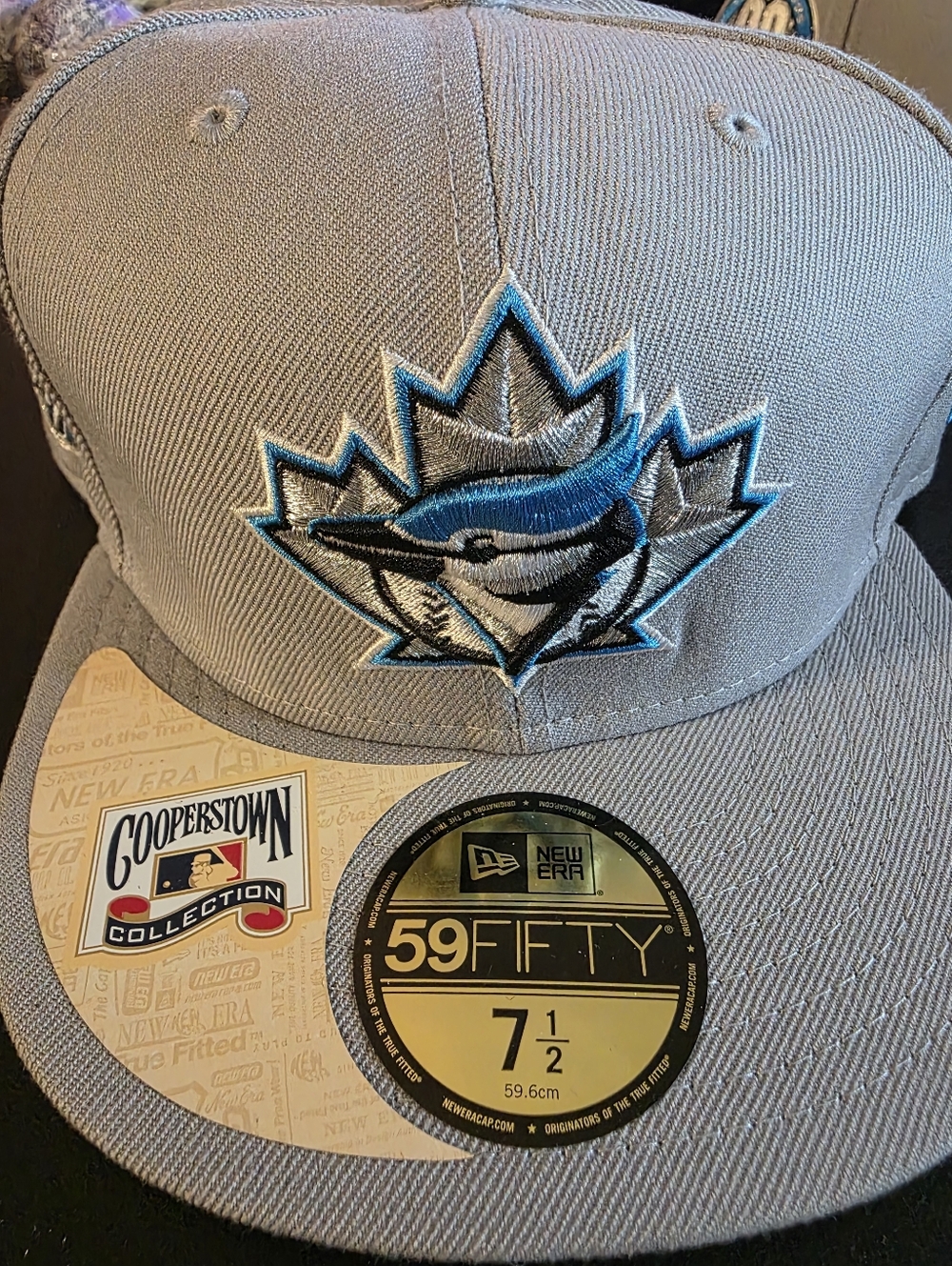 Nwt New Era Toronto Blue Jay 30th Season fitted hat size 7 1/2